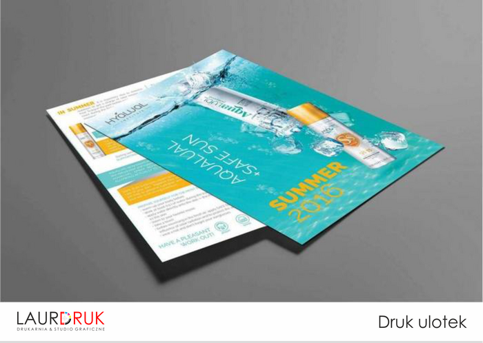 Druk ulotek